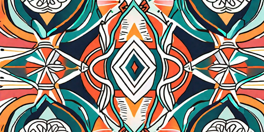 A vibrant and intricate gaulán wallpaper pattern