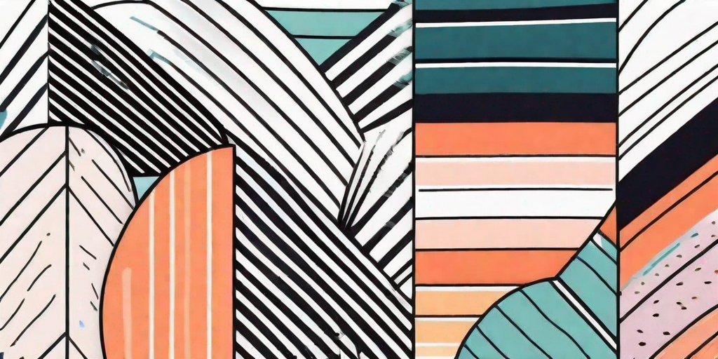 A variety of colorful and trendy wallpaper patterns