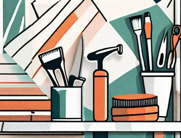 Various tools such as a roller