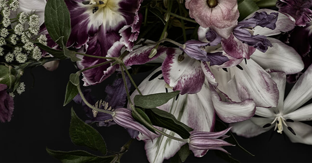Wallexclusive® Flowerart