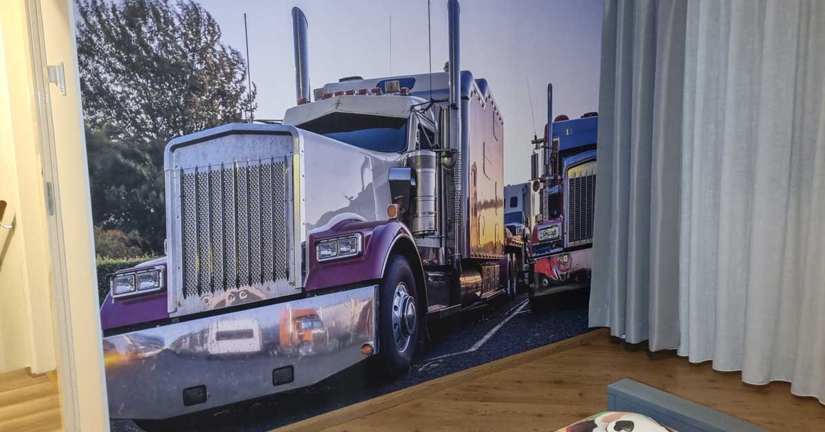 Papel pintado de camiones