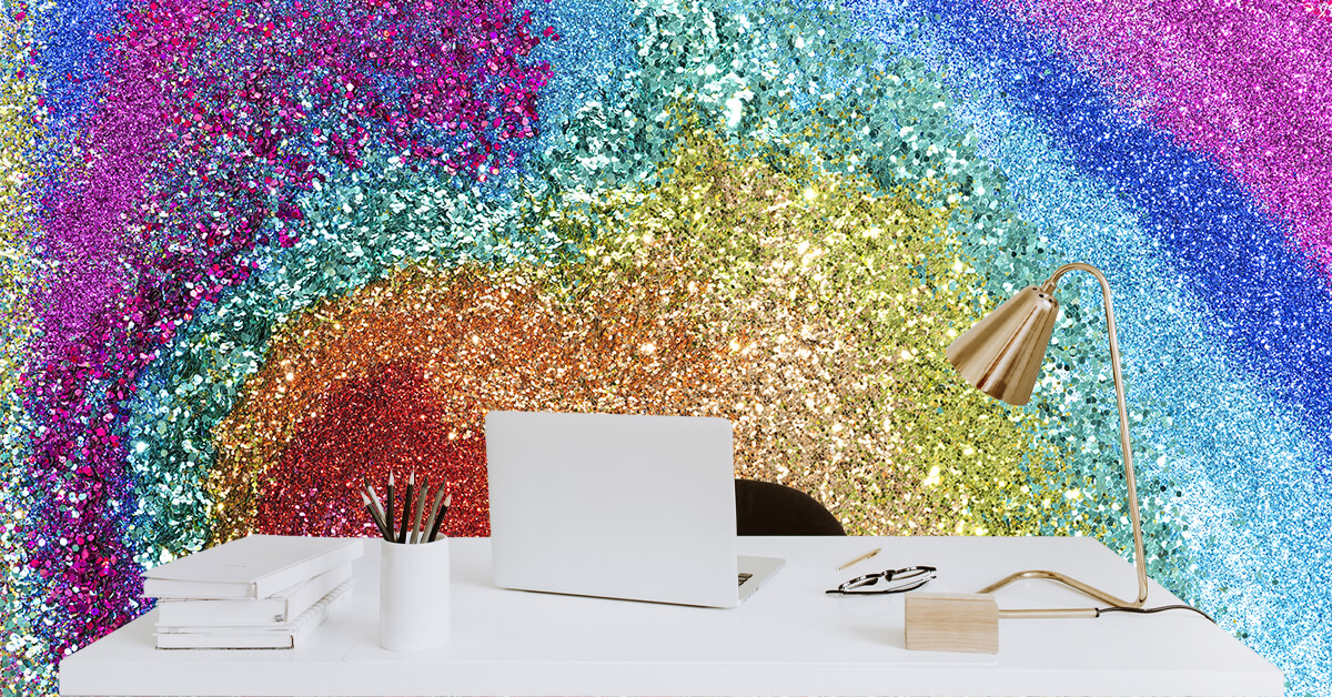 Papel pintado Glitter
