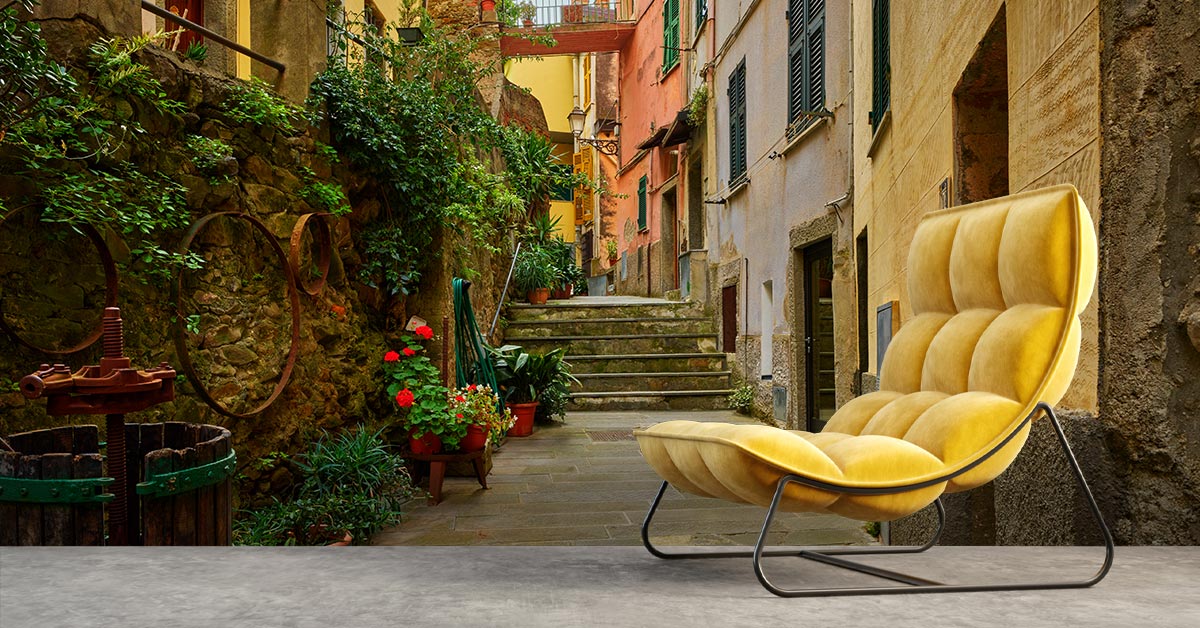 Papel pintado fotográfico de Italia