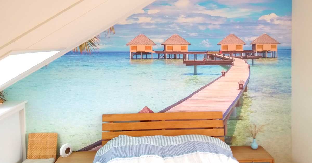 Papel pintado madera