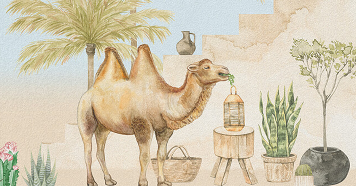 Lemonwalls Sahara papel pintado