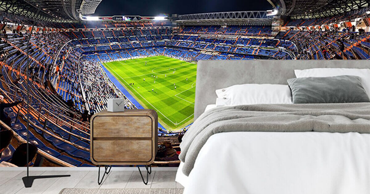 Papel pintado deportivo