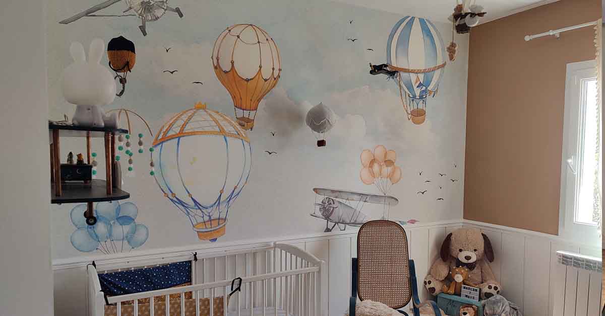 Papel pintado infantil – Tendencias