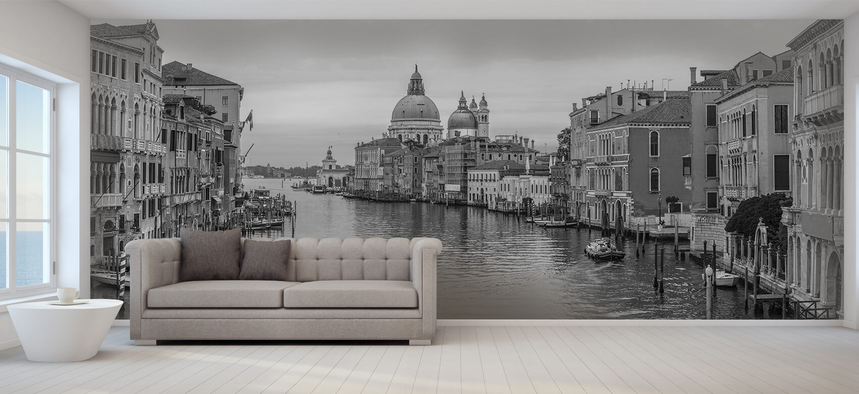 Ciudades - Papel pintado con Canal en Venecia - Salón 9