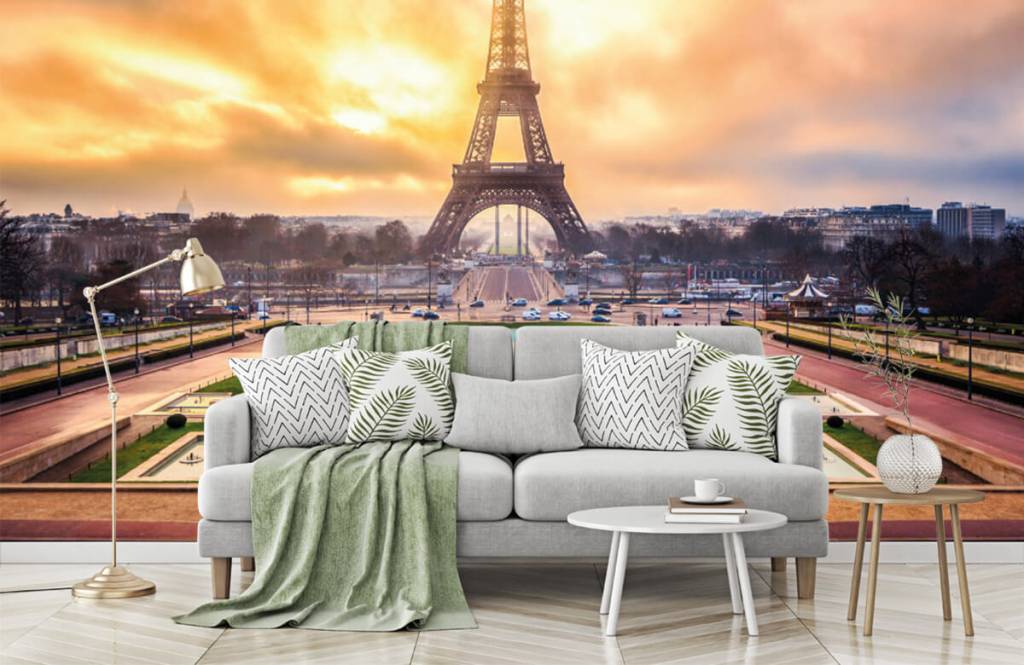Ciudades - Papel pintado con Torre Eiffel - Habitación 8