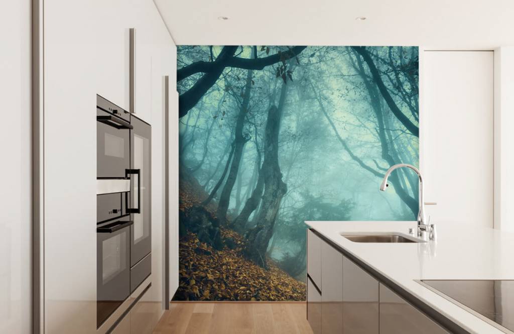 Bosque - Papel pintado con Bosque misterioso - Habitación 4