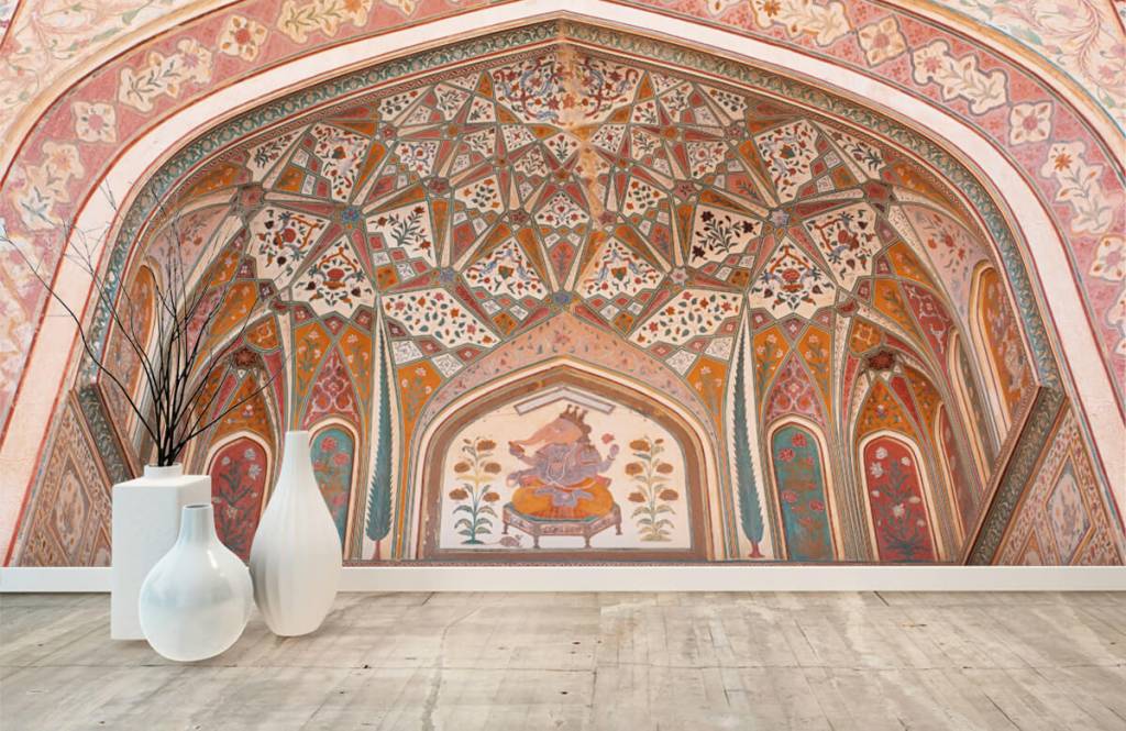 Monumentos - Papel pintado con Arco indio ricamente pintado - Habitación 8