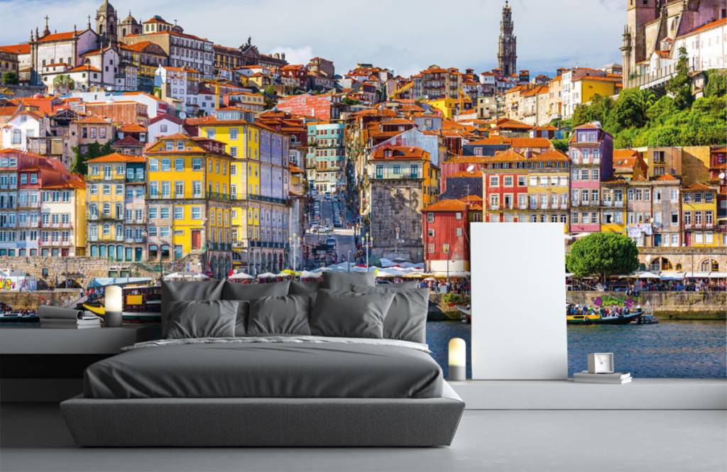 Ciudades - Papel pintado con Ciudad en Portugal - Habitación 3