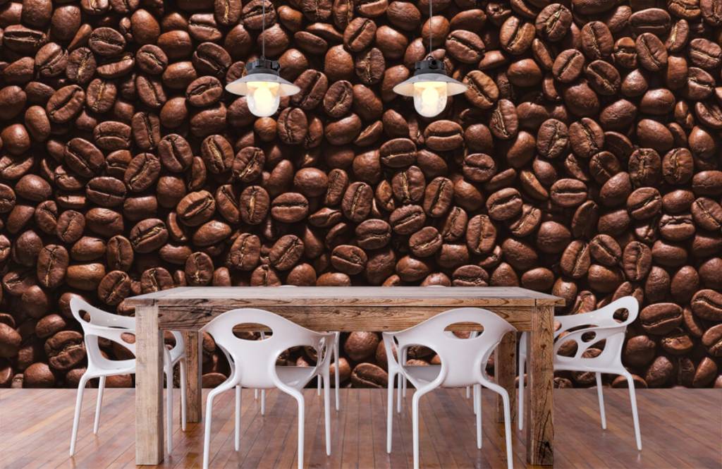 Otros - Papel pintado con Granos de café - Cocina 6