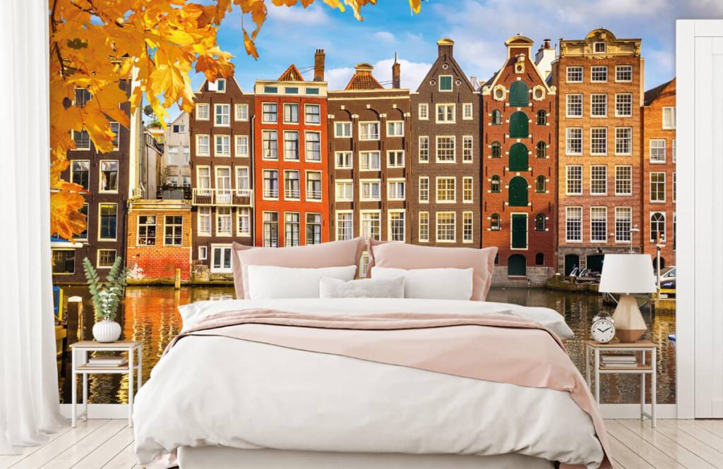 Ciudades - Papel pintado con Amsterdam - Habitación 1