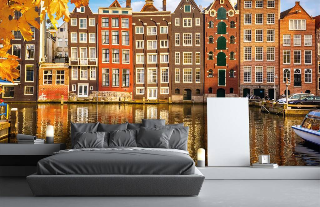 Ciudades - Papel pintado con Amsterdam - Habitación 2