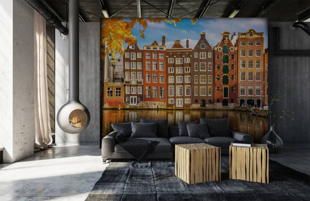 Ciudades - Papel pintado con Amsterdam - Habitación 6