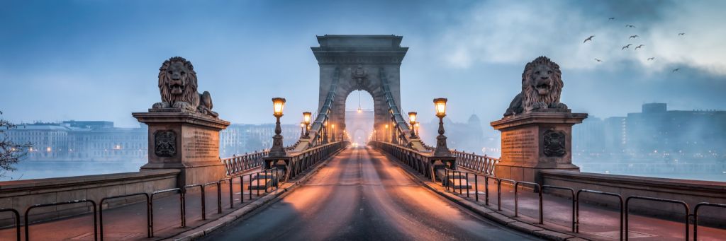 Puente de las Cadenas en Budapest