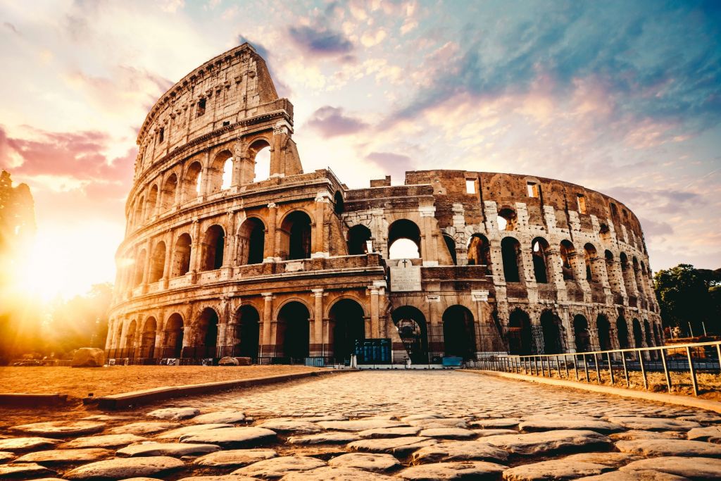 Amanecer en el Coliseo