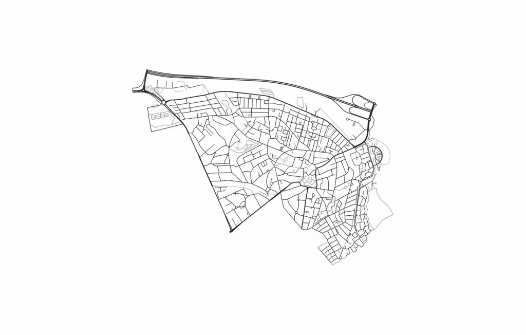 Mapa de Baarn, blanco