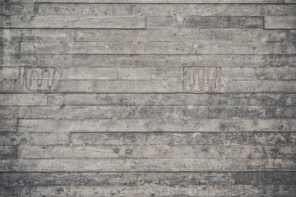 Pared gris de madera