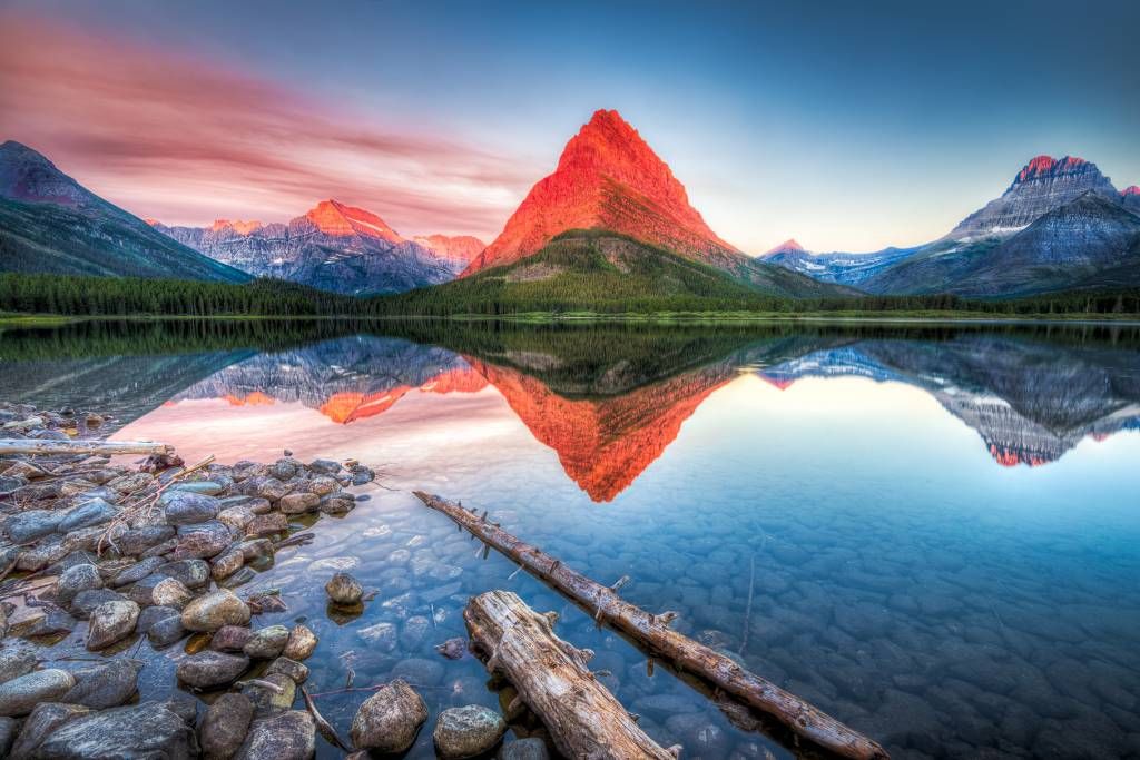 Pico rojo de montaña