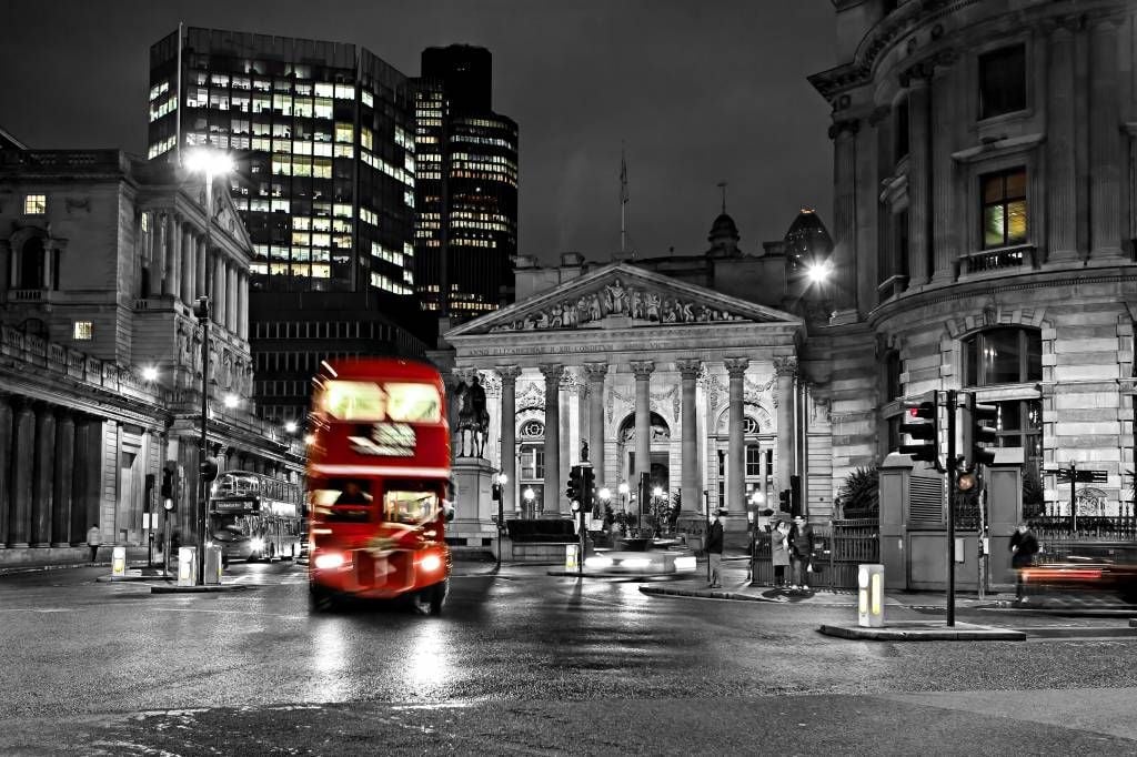 Autobús rojo en Londres