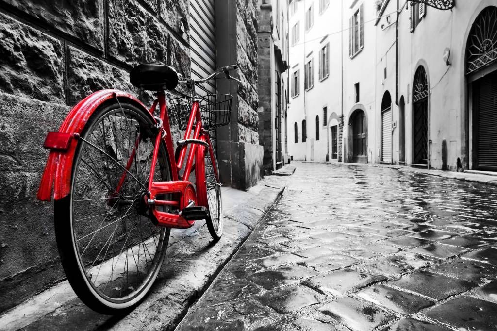 Bicicleta roja