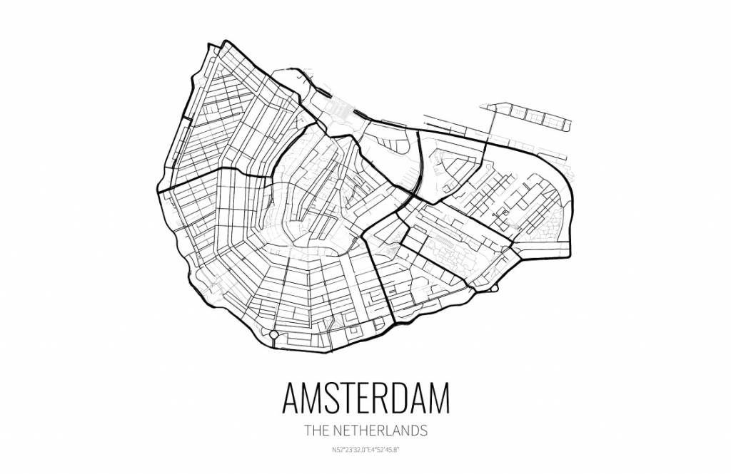 Mapa único de Ámsterdam