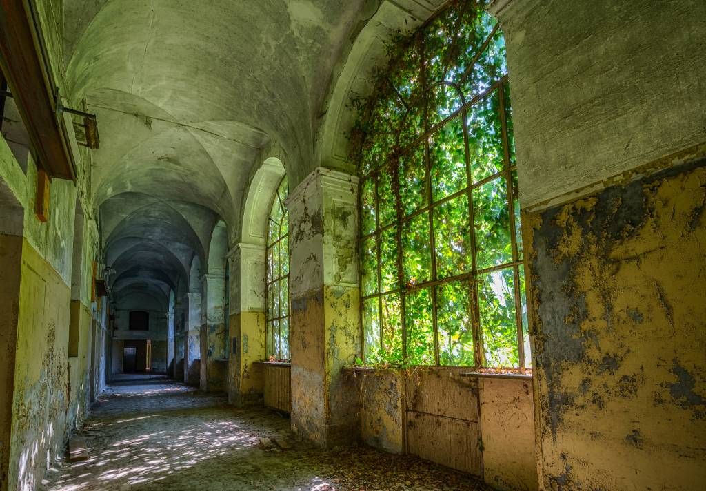 Antiguo edificio abandonado