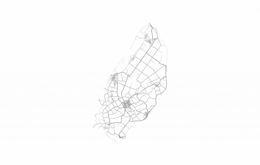 Mapa de Texel, blanco