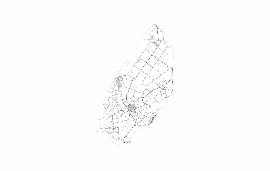 Mapa de Texel, blanco