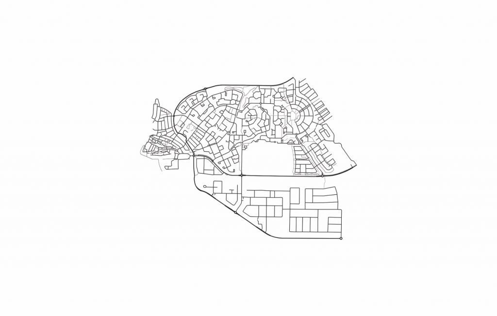 Mapa de Urk, blanco