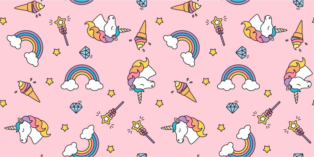 Unicornio de colores