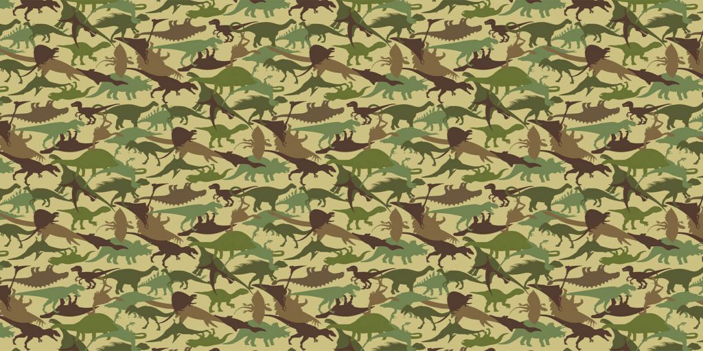 Camuflaje de dinosaurios