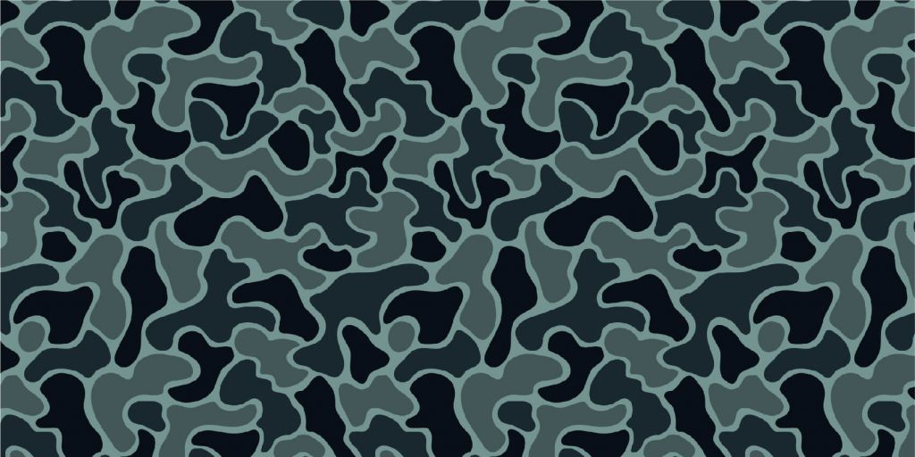 Camuflaje verde y gris