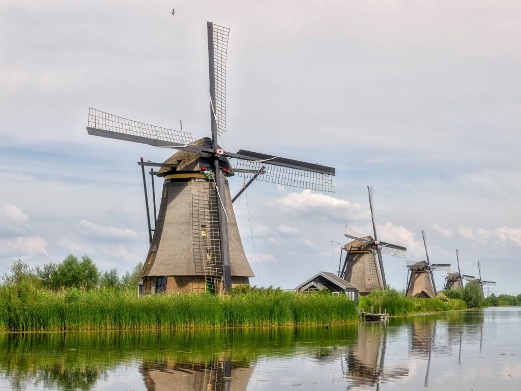 Molinos de viento de Kinderdijk