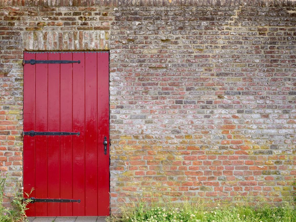 Puerta roja