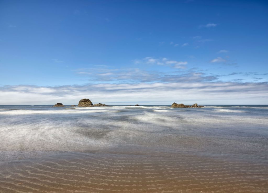 Playa con rocas