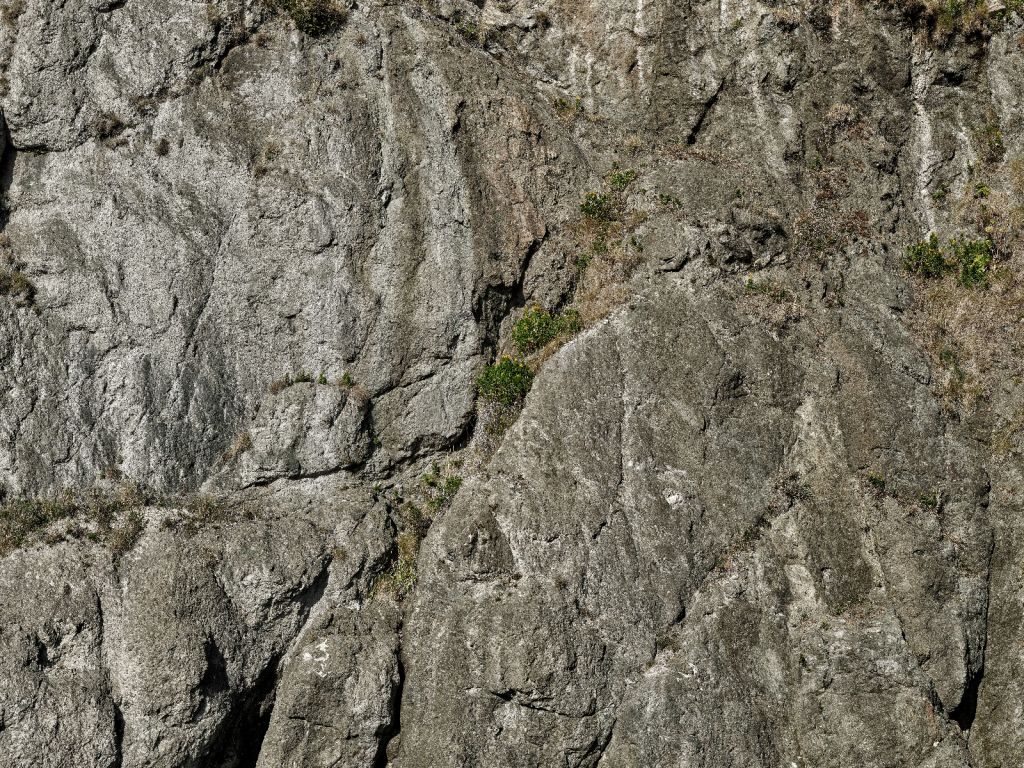 Pared de roca gris