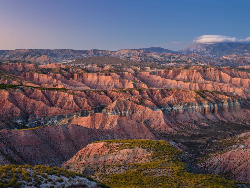 Montañas en el desierto