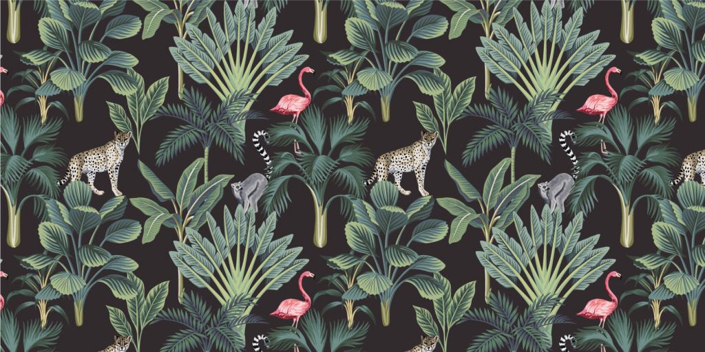 Animales salvajes tropicales