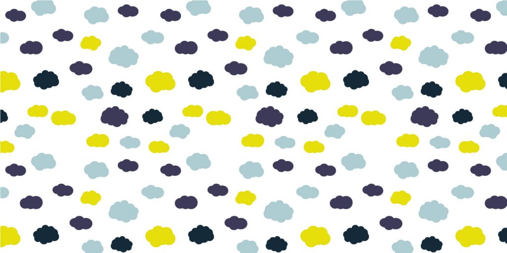 Nubes de colores