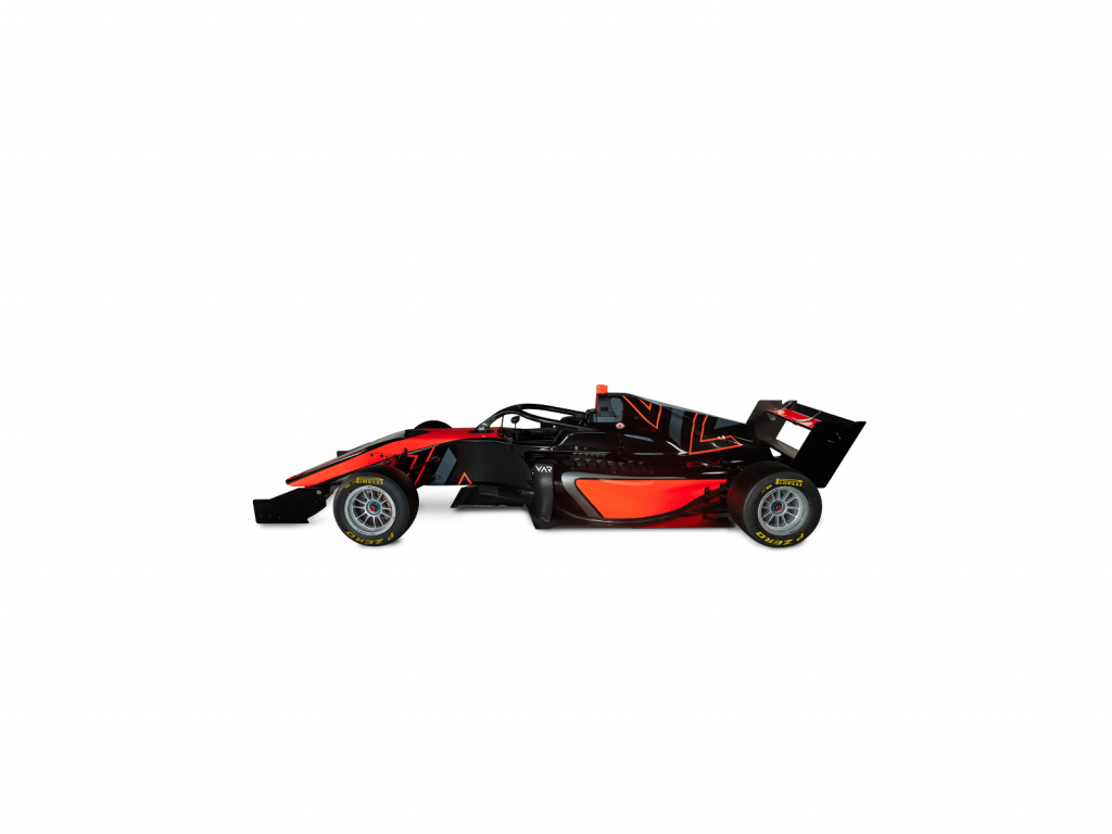 Fórmula 3 - Vista lateral