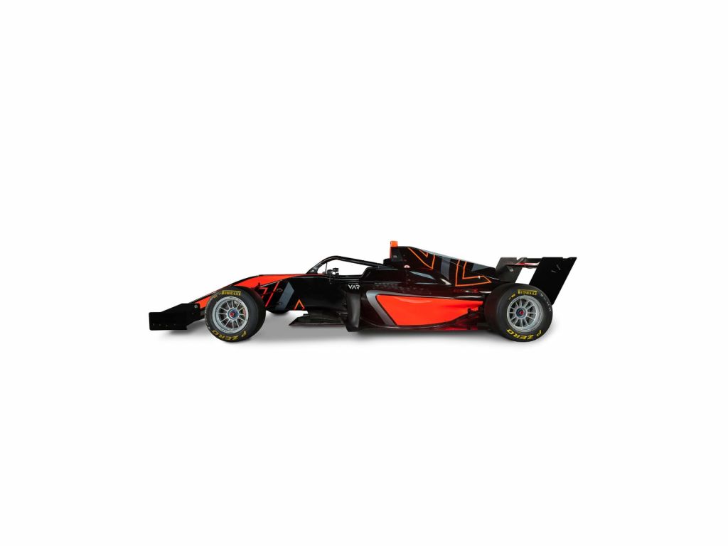 Fórmula 3 - Vista lateral inferior