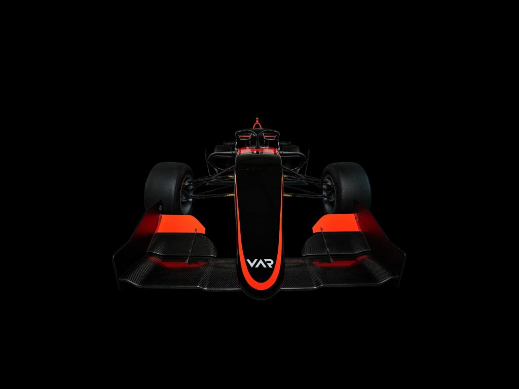 Fórmula 3 - Vista frontal inferior - oscura