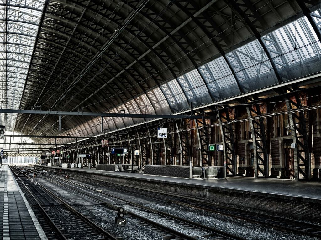 Una mañana temprana en la estación