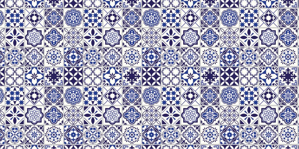 Azulejos azules