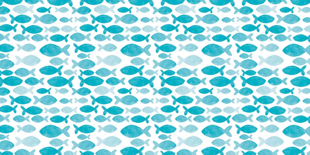 Peces de acuarela