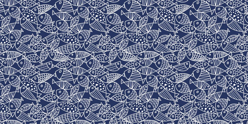 Azul de pescado