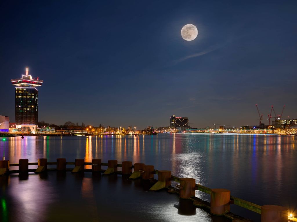 Superluna en Ámsterdam